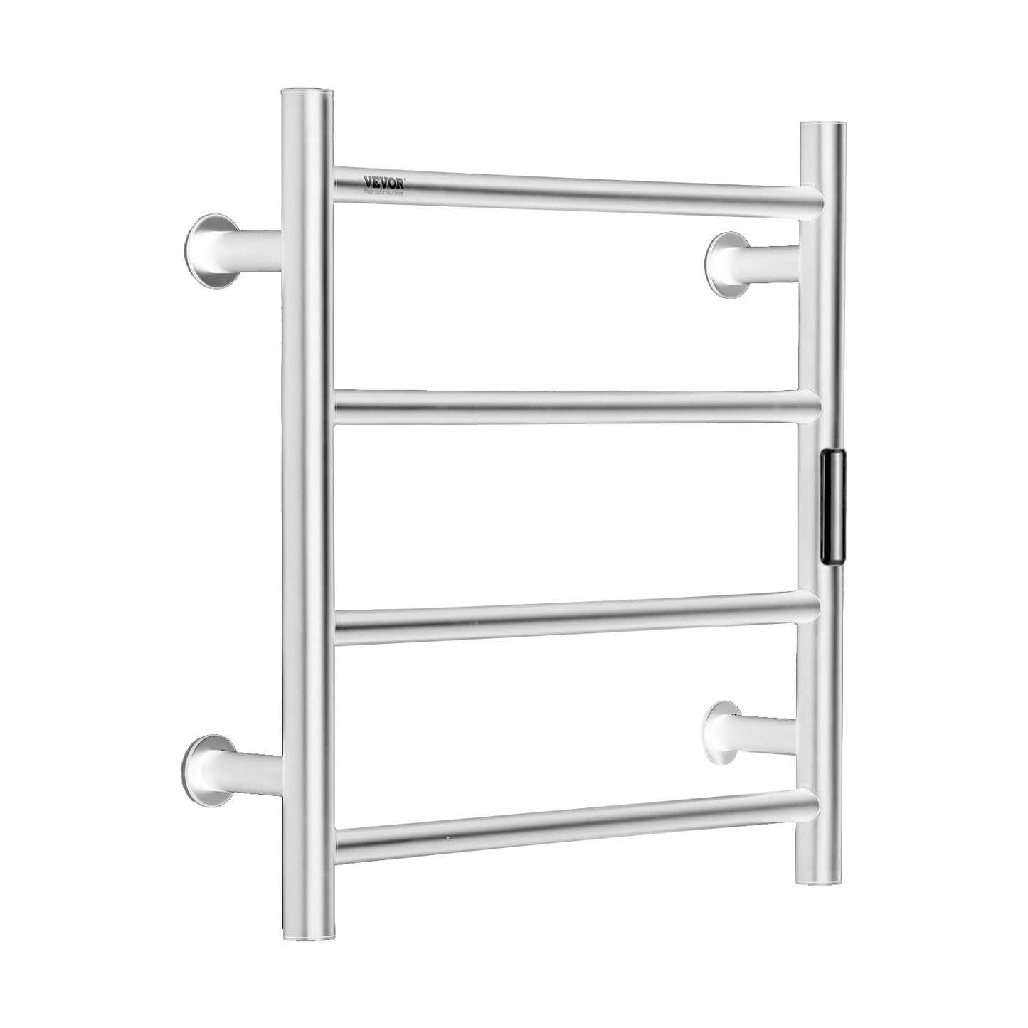 4-bar towel rail Wall-mounted towel rack for bathroom in silver