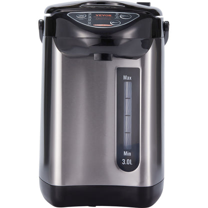 Hot Water Dispenser, Adjustable 4 Temperatures Water Boiler and Warmer, 304 Stainless Steel Countertop Water Heater, 3-Way Dispense for Tea, Coffee and Baby Formula, 3L/102 oz