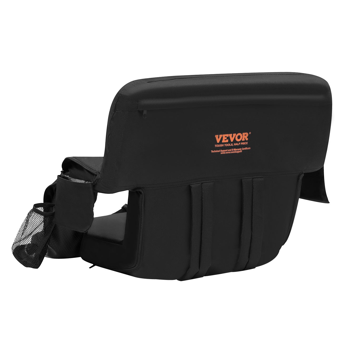 2-pack dubbeluppvärmt ryggstöd Stadiumsits lutande Bleacher-stol