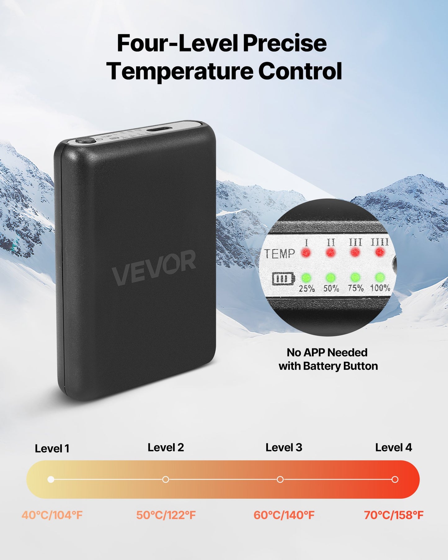Heated Socks, X-Large Size, 5000mAh Battery Rechargeable Heating Socks with 4 Heating Levels, Electric Heated Sock with APP Control for Men Women, Foot Warmer for Hunting Riding Camping Hiking