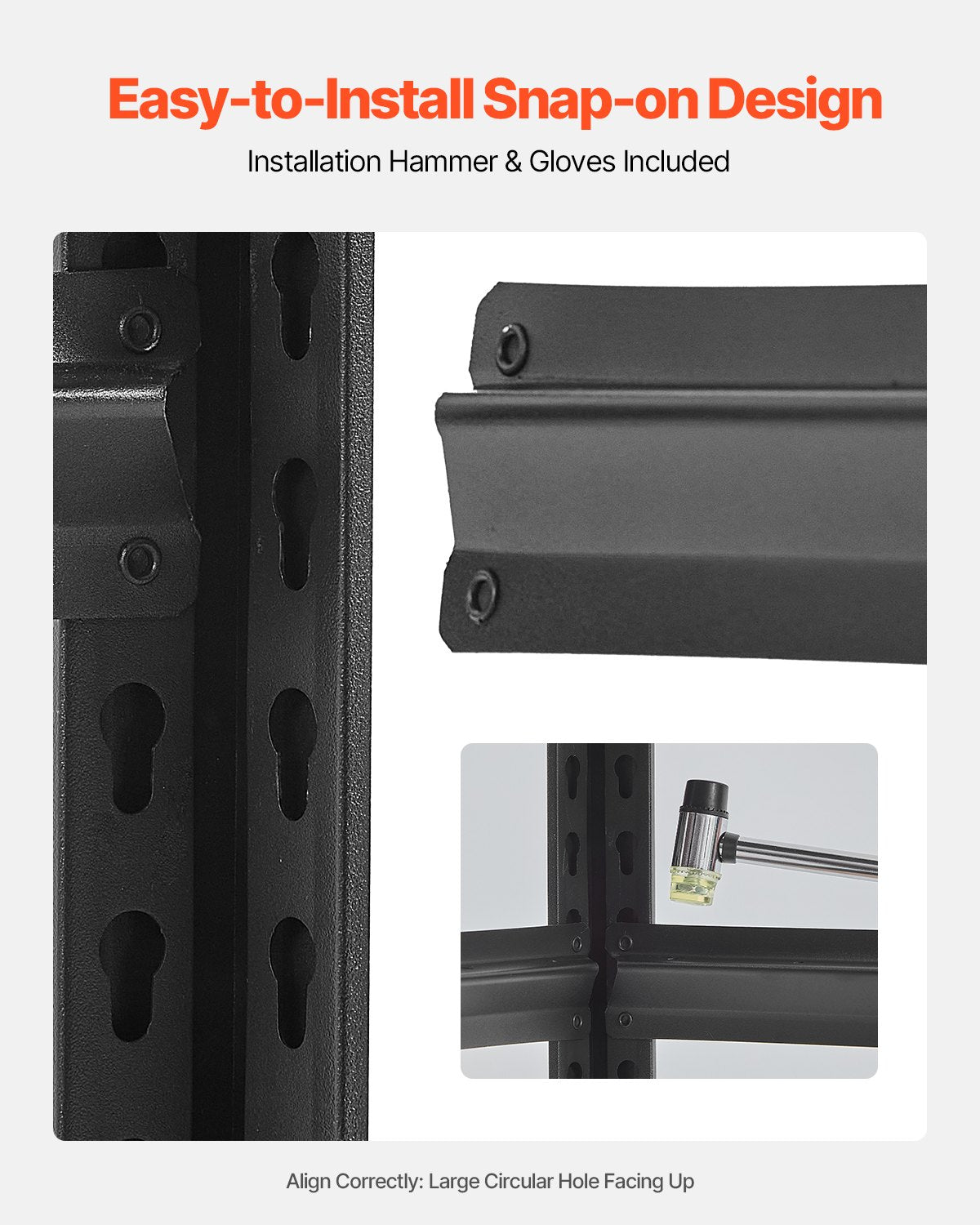 Storage Shelves 16" D x 32" W x 72" H 5-Tier Garage Storage Shelves