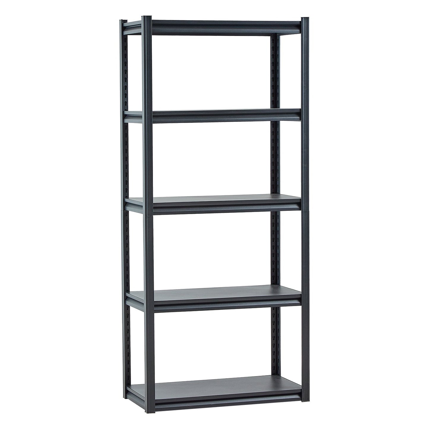 Storage Shelves 16" D x 32" W x 72" H 5-Tier Garage Storage Shelves