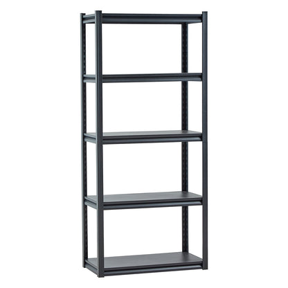Storage Shelves 16" D x 32" W x 72" H 5-Tier Garage Storage Shelves