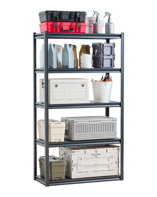 Storage Shelves 18" D x 40" W x 72" H 5-Tier Garage Storage Shelves