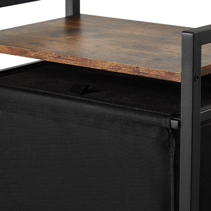 Futterstation für Haustiere mit Aufbewahrung von Hundefutter und Spielzeug-Organizer, erhöhte Hundenäpfe