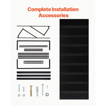 Fönstermarkis Dörrmarkis 104x36 tum Utomhusmarkiser i stål för ytterdörrar