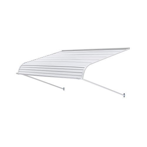 Aluminum Awning 60 x 42 in, Durable Window Awning Door Canopy, Lightweight and Stable Aluminum Awnings for Doors Exterior Rain Snow Sunlight Protection for Door Entrance Windows Patio Porch
