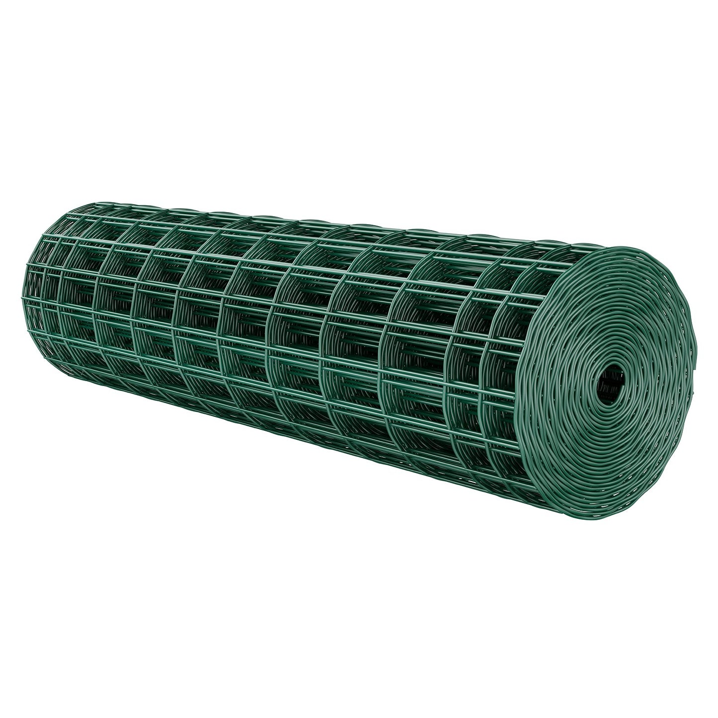 Farm Fence, 39 x 984 in, 2 x 4 in Mesh 2.1mm Galvanized Steel Wire Fencing for Cattle, Hog & Sheep, Heavy Duty Vinyl Coated Livestock Fence for Animal Enclosures, Cage Wire, Garden Fences, Green