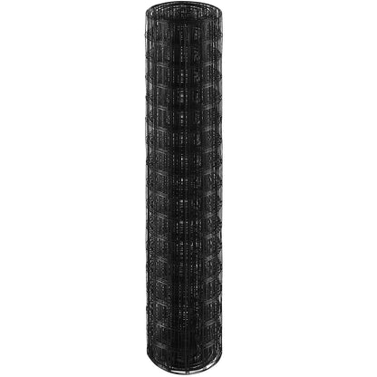 Hårdvaraduk, 48 tum x 50 tum galvaniserad trådnätrulle, 16 gauge kycklingtrådsstängselrulle, vinylbeläggning metalltrådsnät för hönshusbarriär, kaninormstaket, fjäderfäinhägnader