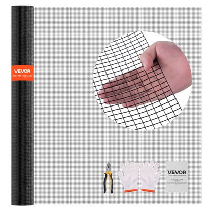 Hardware Cloth 72 in x 50 ft, 1/2 in 19 Gauge Galvanized Wire Mesh Roll, Weather-Resistant Vinyl Coated Chicken Wire Fencing, Heavy Duty Welded Garden Plant Fencing for Rabbit Cage Snake Fence