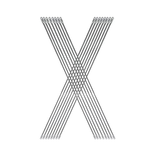 Scaffolding Cross Brace 6x4 ft, 8-Pack Solid Carbon Steel Scaffold Cross Supports, X-Shaped Scaffolding Safety Accessory with Rust- & Corrosion-Proof Galvanized Surface (Only Cross Braces Sold)