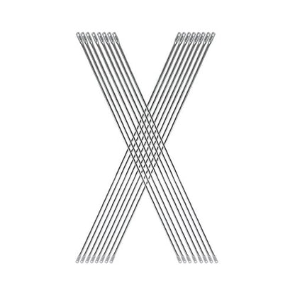 Scaffolding Cross Brace 6x4 ft, 8-Pack Solid Carbon Steel Scaffold Cross Supports, X-Shaped Scaffolding Safety Accessory with Rust- & Corrosion-Proof Galvanized Surface (Only Cross Braces Sold)