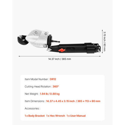 Metallsax/skärborrtillsats, plåtskärare med 360 graders vridbart huvud, vassa blad, perfekt för 1,22 mm galvaniserat stål, 1 mm rostfritt stål, aluminiumplåt, plast, kartong |  EU