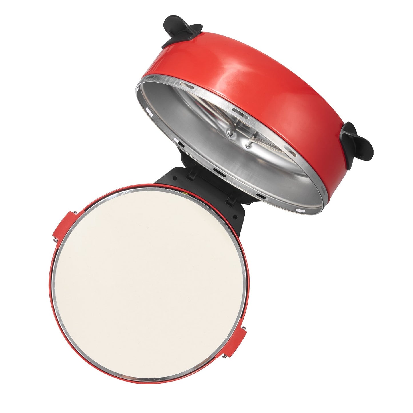 Pizza Oven, 14 in Electric Pizza Maker, 1600W Electric Pizzas Cooker with Cordierite Stone, 5-Mode Temperature Control, Viewing Window for Precise Cooking, Heats up to 698 ˚F, for Home Kitchen