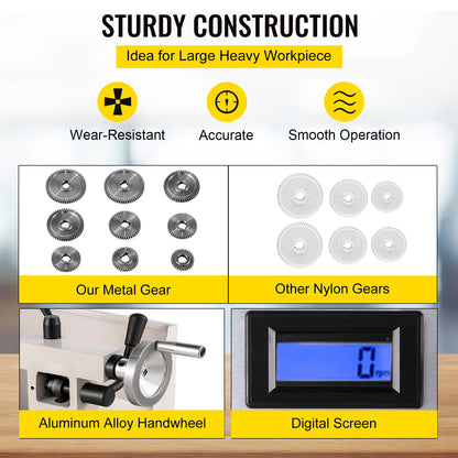 Compact Metal Lathe, 8"x14", Adjustable Speed 2250 RPM, 650W Power, Precision Engineering Lathe for Metalworking, Ideal for Crafting Different Metals