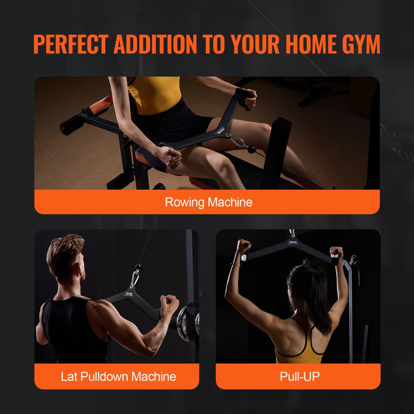 LAT Pulldown Bar Trizeps Griff Befestigung V-bar Kabel Maschine für Home Gym
