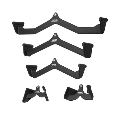 LAT Pulldown Bar Handtag Attachment V-bar T-bar kabelmaskin för Home Gym