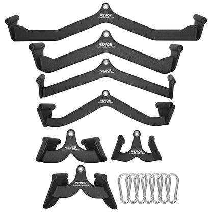 LAT Pulldown Bar Handtag Attachment V-bar T-bar kabelmaskin för Home Gym