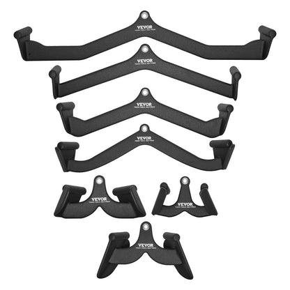 LAT Pulldown Bar Handtag Attachment V-bar T-bar kabelmaskin för Home Gym