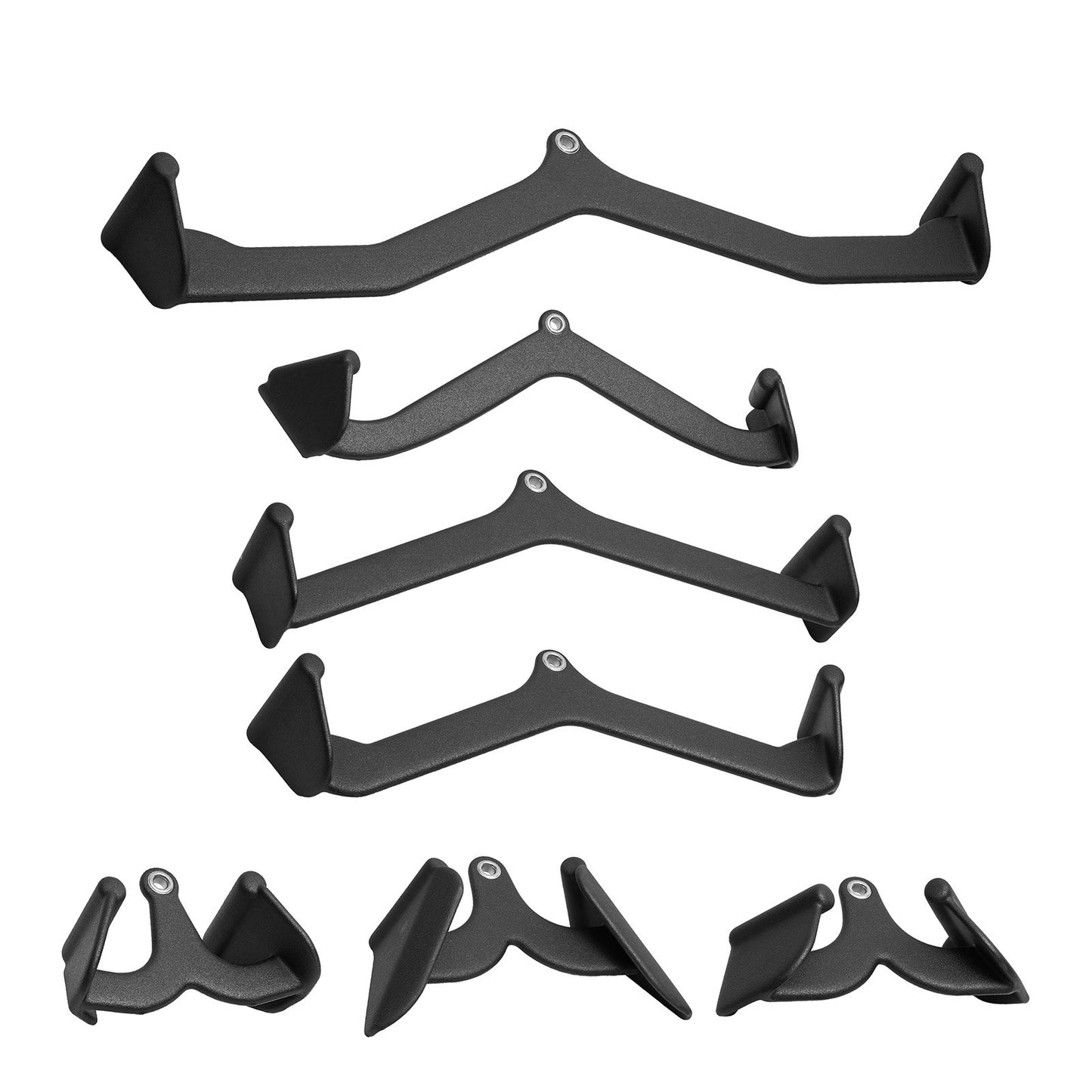 LAT Pulldown Bar Handtag Attachment V-bar T-bar kabelmaskin för Home Gym