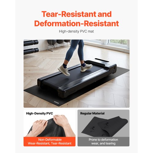 Laufbandmatte für Teppich 4 mm dick 900x2000 mm Trainingsmatte