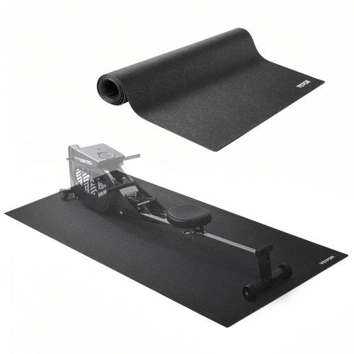 Treadmill Mat for Carpet Floor, 35.5" x 78.7" x 0.16" Exercise Equipment Mat for Treadmills, Elliptical, Rowing Machine, High Density PVC Floor Protector, Waterproof and Non-slip for Home Gym