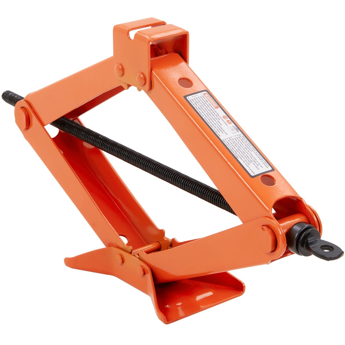 Scissor Jack, 2,5 Ton/5512 lbs Scissor Car Jack, 3,7"-17,1" Lifting Range Scissor Lift Jack med spärrhandtag och L-skiftnyckel, bärbar däckdomkraft för bilar Lastbilar Sedans MPVs