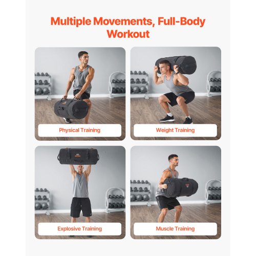 Workout Sandbag Robust Fitness Bag for CrossFit and Weight Training
