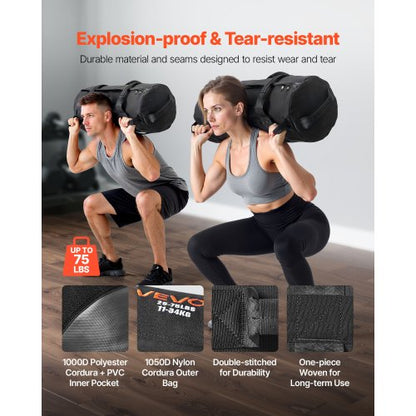 Workout Sandbag Robust Fitness Bag for CrossFit and Weight Training
