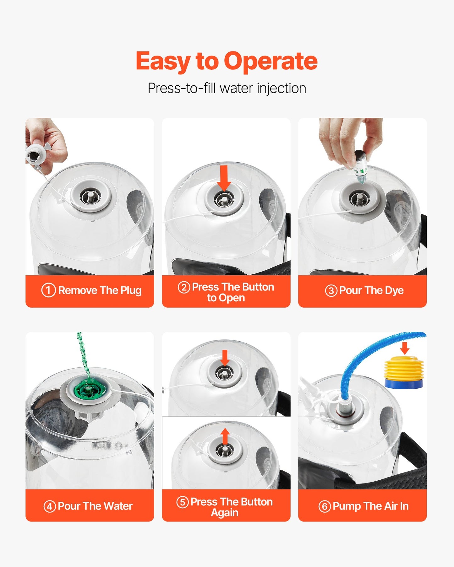 Water Weights Aqua Bag, Large Aqua Bags for Workout, 70 lbs Adjustable Portable Stability Fitness & Full Body Exercise Equipment, for Strength Core and Balance Training, Home Gym Exercise, Clear