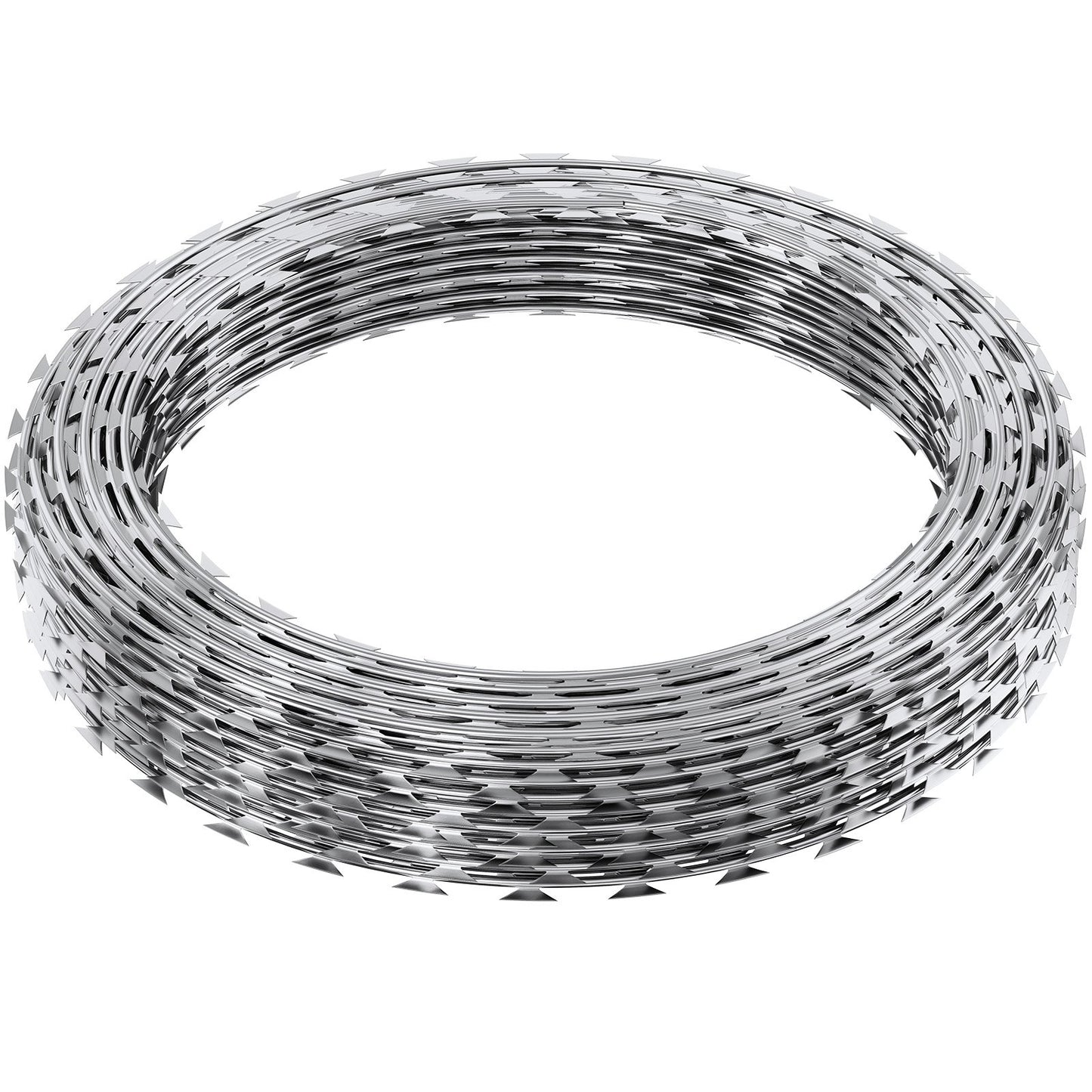 Razor Wires, 246 ft Razor Taggtråd, 5 Rolls Razor Wire Fäktning Razor Razor staket, Razor Ribbon Taggtråd Galvaniserat Razor Wire staket, Rolls Razor for Garden