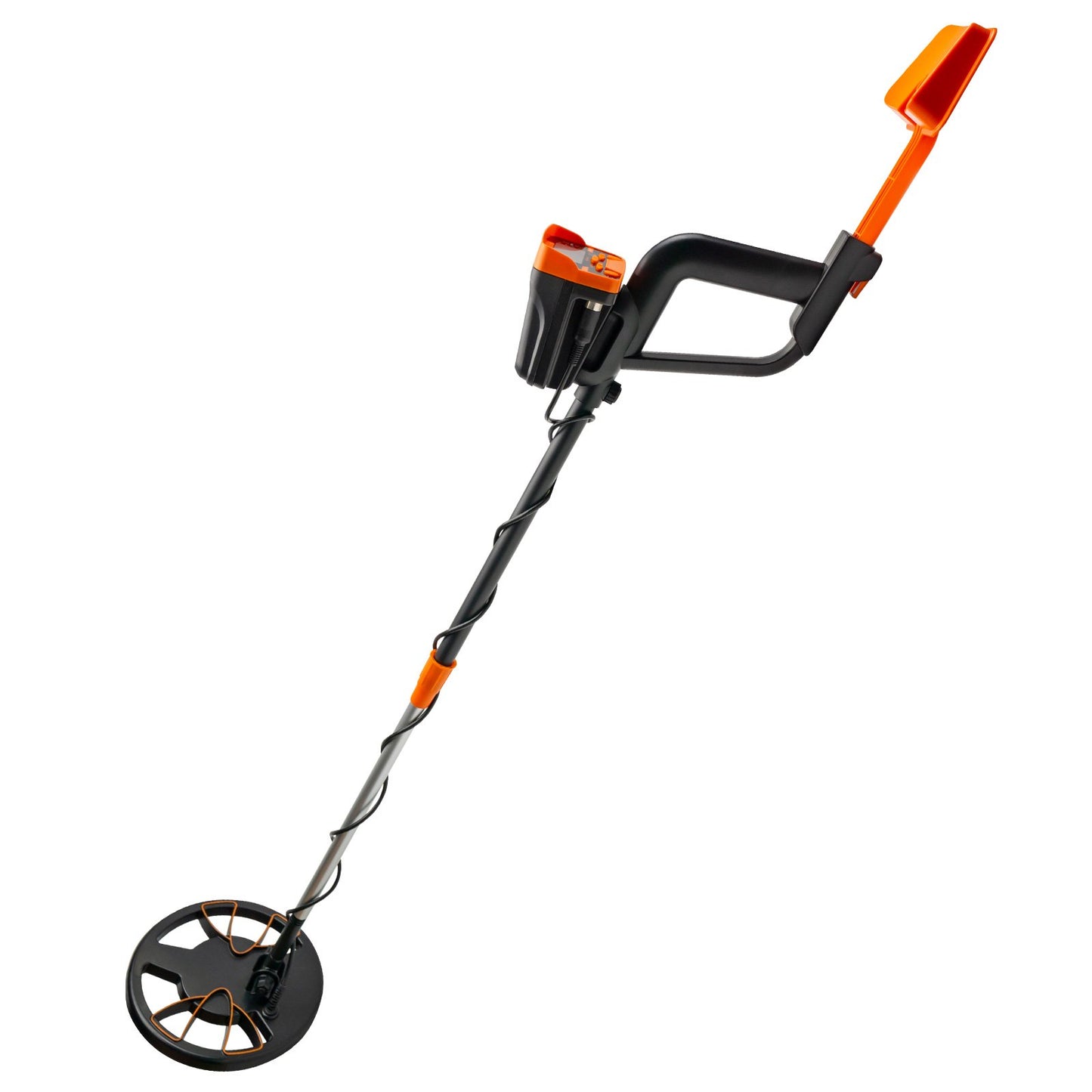 Yellow Metal Detector 3010 Waterproof Disc Metal Detectors Underwater Underground High Precision LCD Screen Metal Detector for Adults and Children Automatic Detector for Headphones