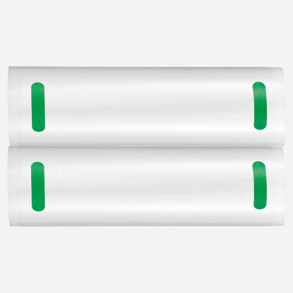 Vacuum Sealer Bags, 2 Rolls 11 In x 50 Ft, Non-BPA Food Grade Seal A Meal Bags, Customizable Freezer-friendly Vac Sealing Bag for Food Saver, Food Storage Vacuum Bags for Meal Prep or Sous Vide