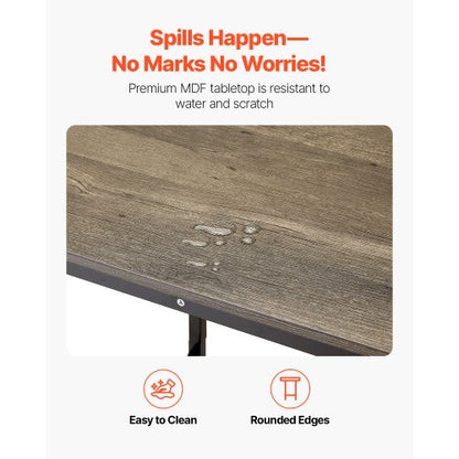 24 Zoll Stehtischhöhe Pub Tisch Cocktail Kaffee Theke Küche Esszimmer