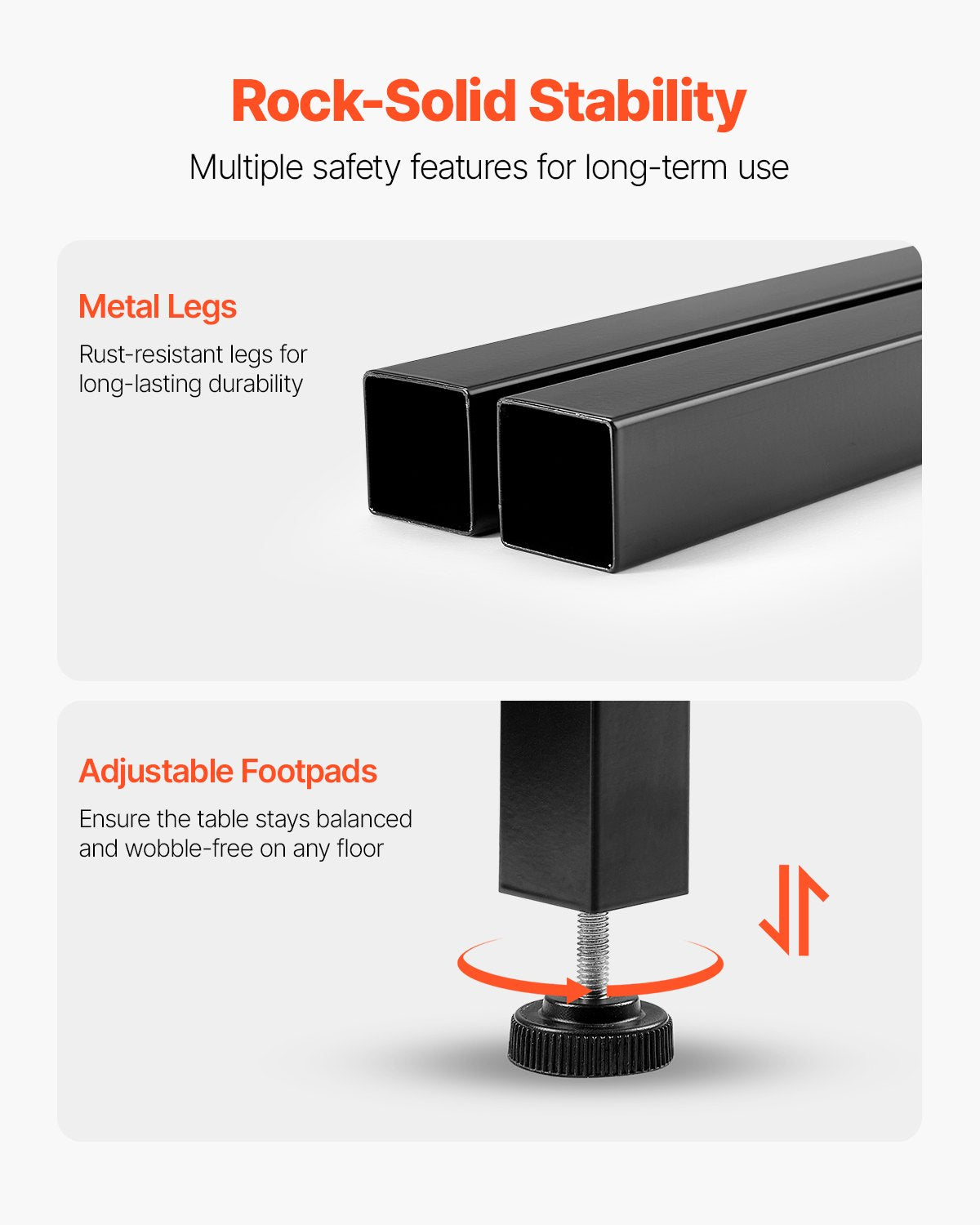 Bar Table, Sturdy Metal Frame High Top Pub Table, Narrow Long Kitchen Dining, Cocktail Counter Bar Height Desk, Easy to Assemble, 55x15x39 in, for Living Room Party, Rustic Brown and Black