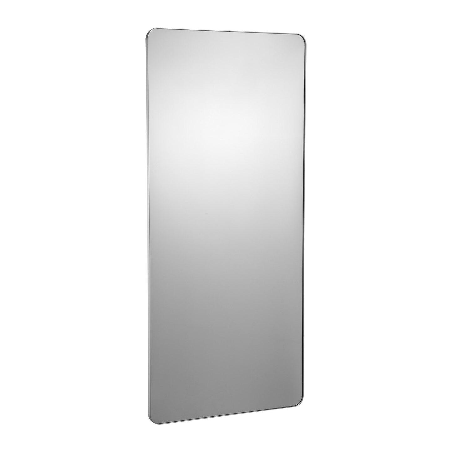 Square Wall Mounted Mirror 32" x 72" Mirror with Aluminum Alloy Frame