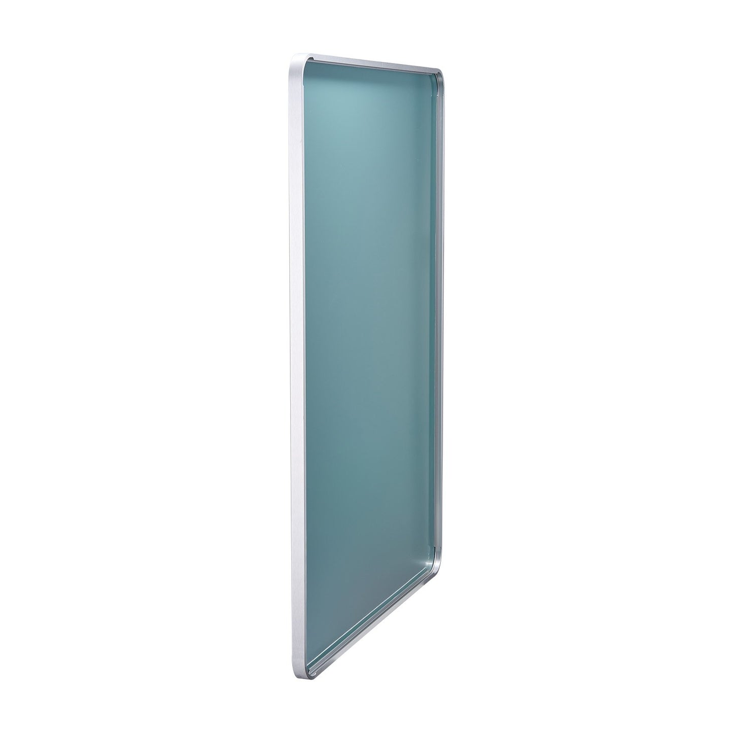 Square Wall Mounted Mirror 32" x 72" Mirror with Aluminum Alloy Frame
