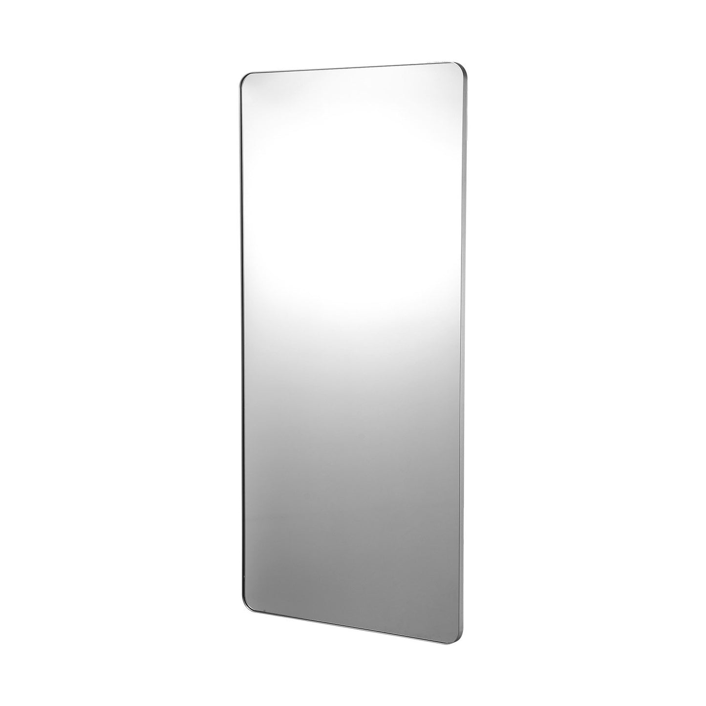Square Wall Mounted Mirror 32" x 72" Mirror with Aluminum Alloy Frame