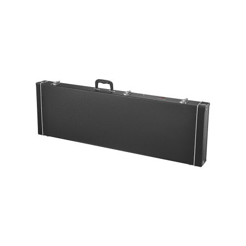 Bass Guitar Hard Case, 48.03 in Rectangular Guitar Hard Case, With Lock Latch Keys Handle, PVC Padding Soft Lining Water-Resistant Hard Shell Guitar Cases, for 39-46.5 in Bass Guitars, Black