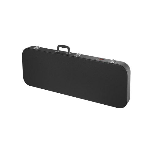 Electric Guitar Hard Case, 43.11 in Rectangular Guitar Hard Case, With Lock Latch Keys Handle, PVC Padding Soft Lining Water-Resistant Hard Shell Guitar Cases, for 39 in Electric Guitars, Black