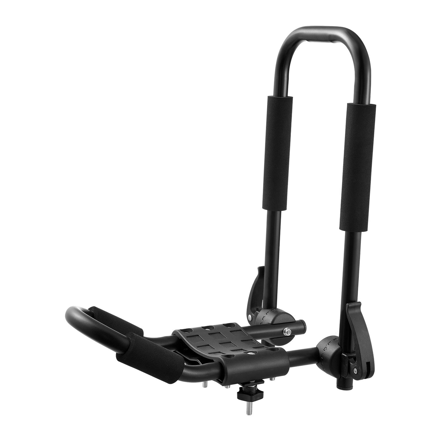 Kayak roof rack 2 pairs J-Bar, soft roof rack quick-folding, top-mounted attachment, carrier for kayak, surfboard, canoe, SUP, ski board, mount on car, SUV, truck, 2 kayaks