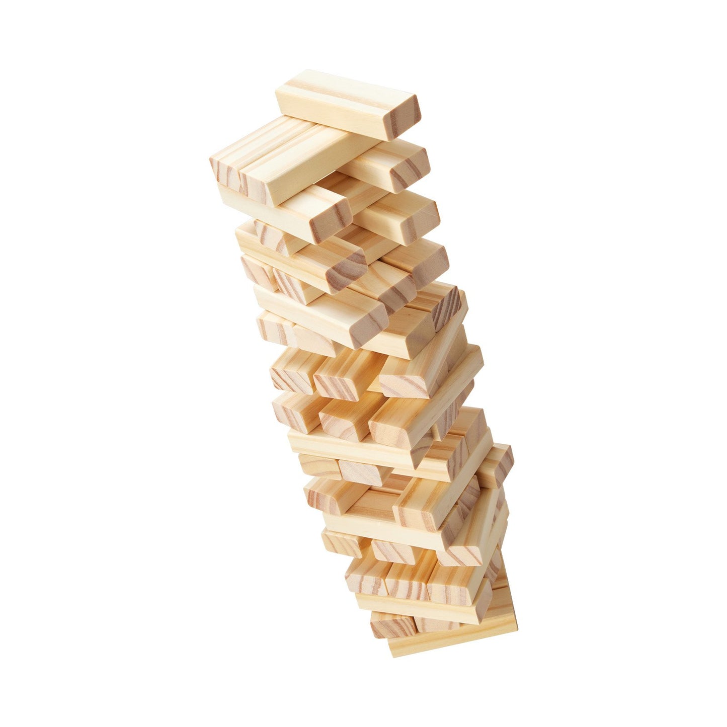 Tumbling Timber Spielzeug 54 Blöcke Tumbling Tower Blocks Spiel Kiefernholzkiste