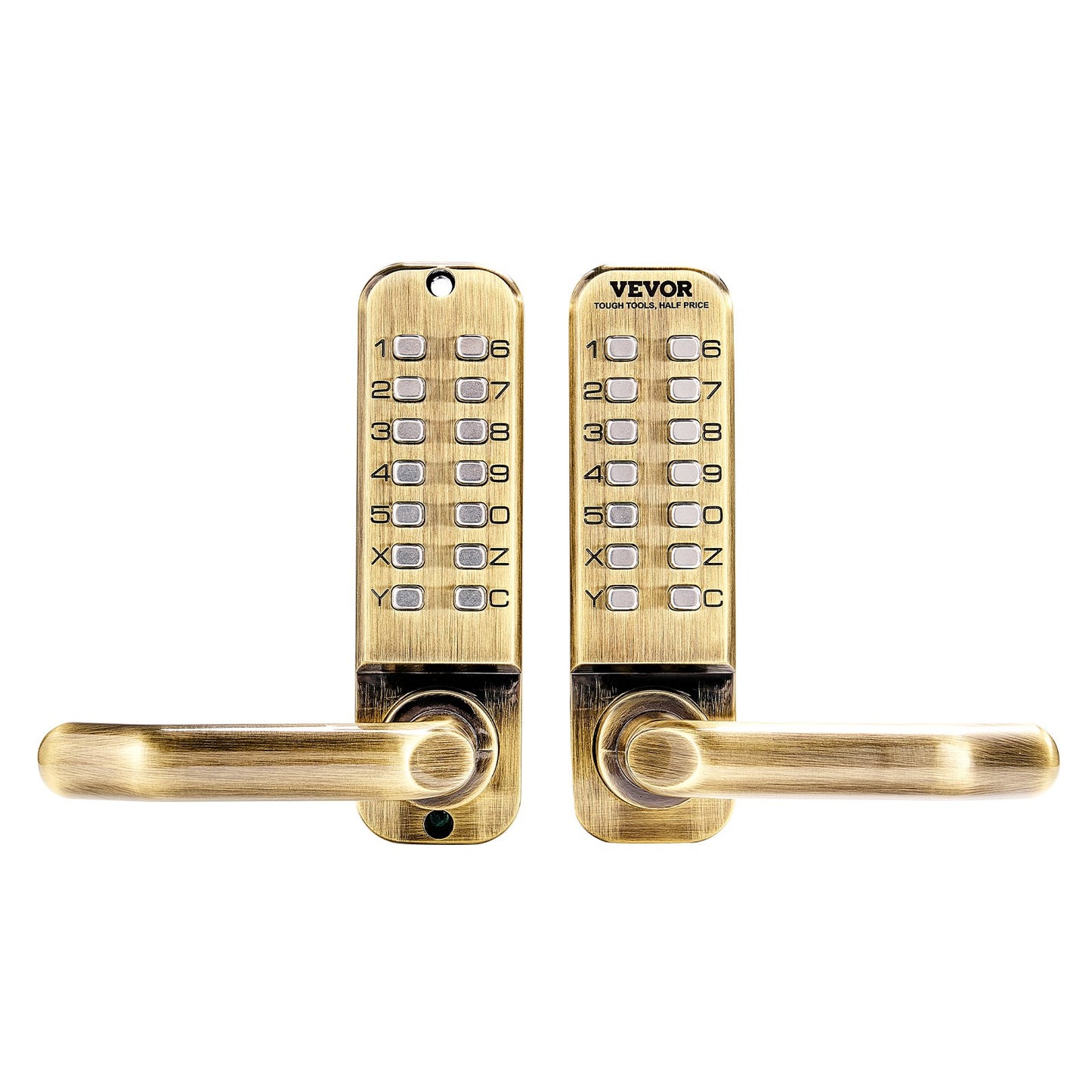 Mechanisches schlüsselloses Türschloss, 14 Schlüssel, mechanisches Türschloss, wasserdicht