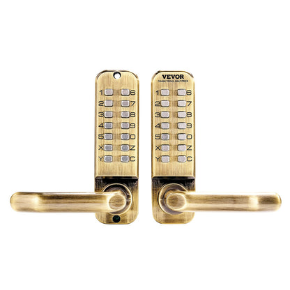 Mechanisches schlüsselloses Türschloss, 14 Schlüssel, mechanisches Türschloss, wasserdicht