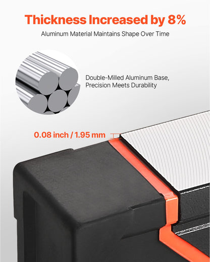 6 PCS Magnetic Torpedo Level 78/48/32/24/16/10 In Leveler with Bubble Bottle