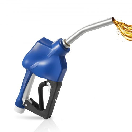 3/4-Inch Barb Diesel Exhaust Fluid Nozzle, Max Flow Rate 11.6 GPM, Auto Shut Off Dispenser Nozzle with 3-Speed Trigger Lock & 3/4-Inch (OD=19 mm) Spout, Used for Urea, Industrial Fluids, Blue