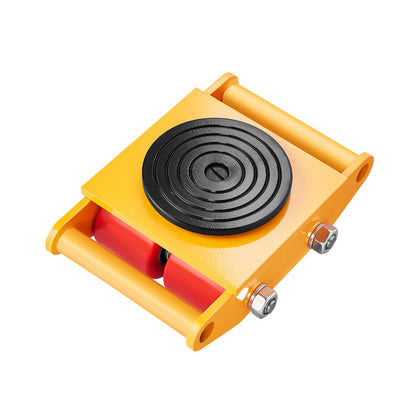 Maschinen-Skate 13228 lbs 6T Maschinen-Skate-Dolly mit Griff 360°-Drehung