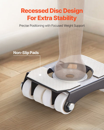 Furniture Dolly Heavy Duty Möbelflyttare med hjul 750 lbs Kapacitet