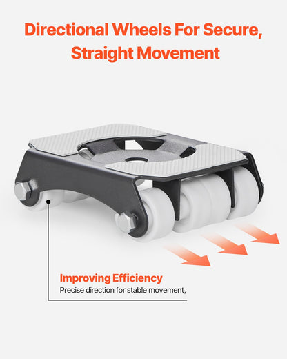 Furniture Dolly Heavy Duty Möbelflyttare med hjul 750 lbs Kapacitet