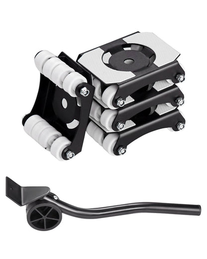 Furniture Dolly Heavy Duty Möbelflyttare med hjul 750 lbs Kapacitet